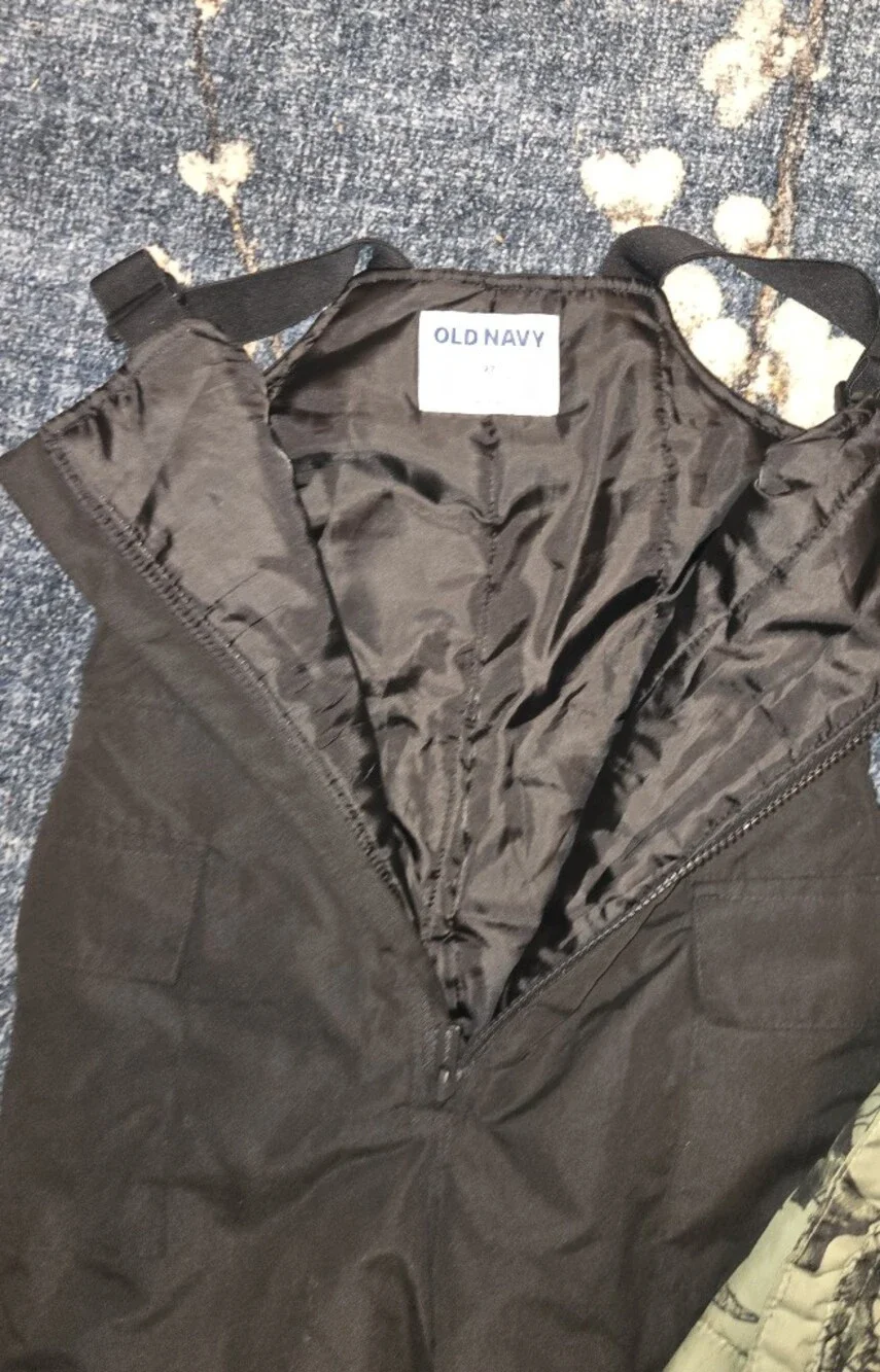 The Children's Place Olive Green Puffer Jacket with Hood